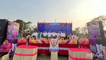 মেজিয়া: নন্দনপুরে মেজিয়া প্রিমিয়ার লিগ সিজন ৩ ক্রিকেট টুর্নামেন্টের শুভ উদ্বোধন অনুষ্ঠানে যোগদিলেন মেজিয়া ব্লক TMC সভাপতি