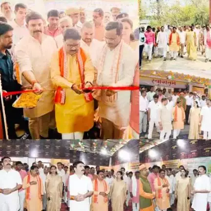 #यूपी सरकार के 8 वर्ष पूरे होने पर आयोजित हुये विकास उत्सव कार्यक्रम में रहा।