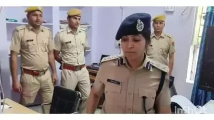 मलारनाडूंगर: मलारना डुंगर पुलिस अधीक्षक ममता गुप्ता ने मलाना डूंगर थाने का किया औचक निरीक्षण