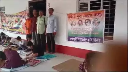 খেজুরি ১: ঠাকুরনগরে শহীদ ক্ষুদিরাম বসুর স্মৃতি বিজড়িত দোল মেলার সমাপ্তি দিনে আজ অনুষ্ঠিত হল বসে আঁকো প্রতিযোগিতা