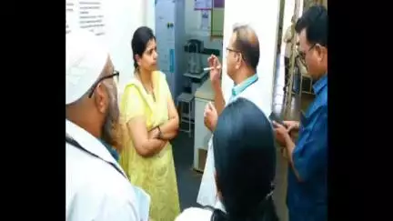 చింతపల్లి: చింతపల్లి ప్రాథమిక ఆరోగ్య కేంద్రాన్ని ఆకస్మికంగా తనిఖీ చేసిన జిల్లా కలెక్టర్ ఇలా త్రిపాఠి