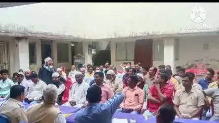 पत्थलगड्डा: पत्थलगड़ा में रामनवमी और ईद को लेकर शांति समिति की बैठक हुई