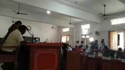ಹರಿಹರ: ₹5.40 ಲಕ್ಷ ಉಳಿತಾಯ ಬಜೆಟ್ ಮಂಡಿಸಿದ ಹರಿಹರ ನಗರಸಭೆ ಅಧ್ಯಕ್ಷೆ ಕವಿತಾ