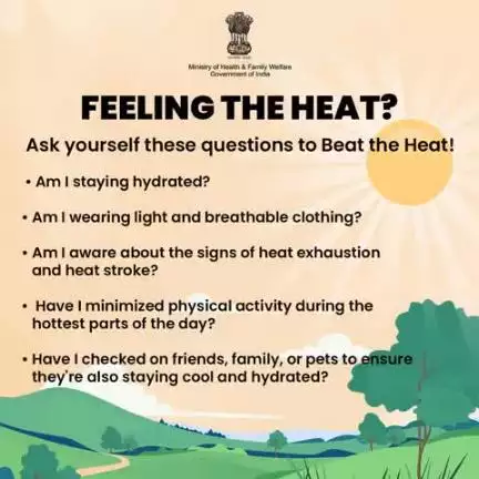 #BeatTheHeat | Keep these questions in mind and take proactive steps to stay cool and healthy.