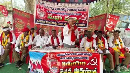రామన్న‌పేట: రామన్నపేట మండల ప్రజా సమస్యలు పరిష్కారం అయ్యేదాకా సిపిఎం పోరాటం ఆపదు: సిపిఎం కేంద్ర కమిటీ సభ్యులు చెరుపల్లి సీతారాములు