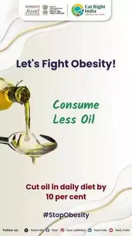 #StopObesity | मोटापे को रोकने के लिए अपने दैनिक जीवन में स्वस्थ आदतें अपनाएं। 

संतुलित आहार लें, व्यायाम करें और अपनी सेहत को प्राथमिकता दें!