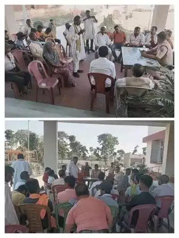 आज दिनांक-29.03.25 को प्राणपुर थाना परिसर में आगामी पर्व #ईद, #रामनवमी, एवं #चैती_छठ को शांतिपूर्ण माहौल में सम्पन्न कराने हेतु आमजनों के साथ #शांति_समिति की बैठक आयोजित की गई।
