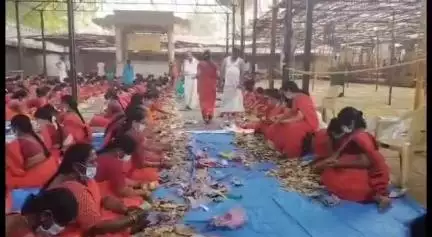 ఐనవోలు: అయినవోలు శ్రీ మల్లికార్జున స్వామి దేవాలయంలో హుండీ లెక్కింపు, రూ. 1.22 కోట్ల ఆదాయం