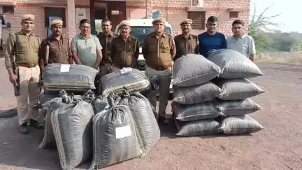#Balotra: थाना पचपदरा द्वारा ‘‘ऑपरेशन मदमर्दन‘‘ के तहत बड़ी कार्यवाही।

बिना नम्बरी स्काॅर्पियो में भरे 383 किलोग्राम अवैध डोडा पोस्त बरामद।