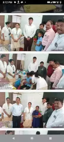 परभणी जिल्ह्यात १ मार्च २०२५ जेई लसीकरण मोहीम व राष्ट्रीय बाल स्वास्थ कार्यक्रमातून केले जात आहे मुलांची आरोग्य तपासणी .