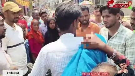 अभी-अभी कुनौली में बाइक एक्सीडेंट बाल बाल बच्चे दोनों