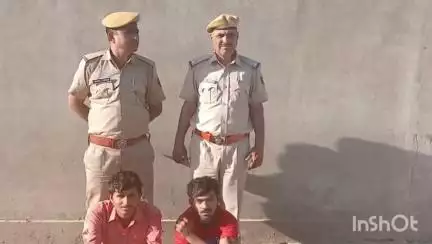 #PS मेड़तारोड़:- मोटरसाइकिल चोरी के प्रकरण में दो आरोपियों सोनू तथा पारस को #गिरफ्तार कर, चोरी की मोटरसाइकिल बरामद की गई।
