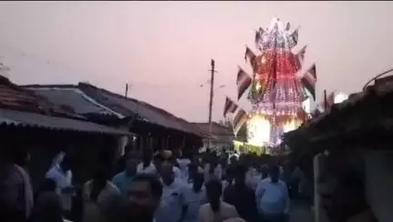 ತಿರುಮಕೂಡಲು ನರಸೀಪುರ: ಪಟ್ಟಣದ ಕರುಹಟ್ಟಿ ಗ್ರಾಮದಲ್ಲಿ ಪವಾಡ ಬಸವೇಶ್ವರ ಸ್ವಾಮಿ ರಥೋತ್ಸವ