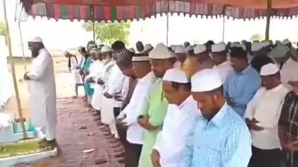 గుర్రంపోడు: మండలంలోని పలు గ్రామాలలో ఘనంగా రంజాన్ వేడుకలు