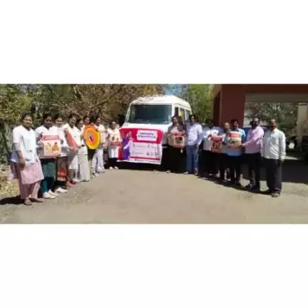 प्राथमिक आरोग्य केंद्र चापडगाव येथे जनजागृती मोहीम.