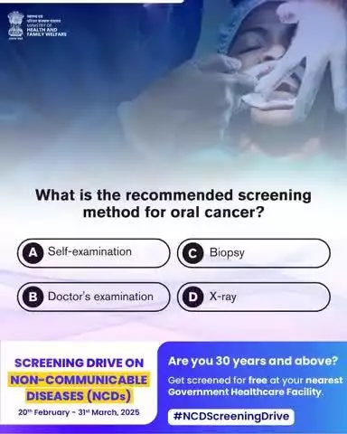 #NCDScreeningDrive | Regular screening saves lives!