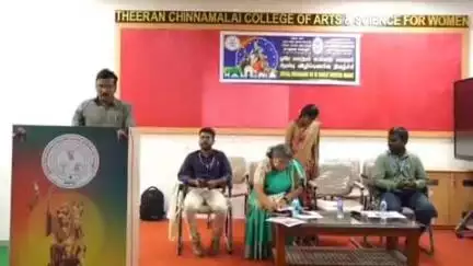 அவிநாசி: அவிநாசி அருகே இந்திய அரசு தகவல் மற்றும் ஒளிபரப்பு அமைச்சகம் சார்பில் விழிப்புணர்வு நிகழ்ச்சி நடைபெற்றது
