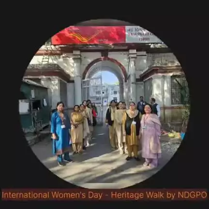 New Delhi GPO under Delhi Postal Circle organized a Heritage Walk at Jantar Mantar
