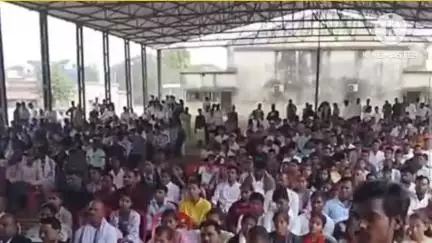 बिहार प्रतिभा खोज परीक्षा इनाम वितरण समारोह में #डॉ_एस_एम_झा का संबोधन, कलाभवन, पूर्णिया