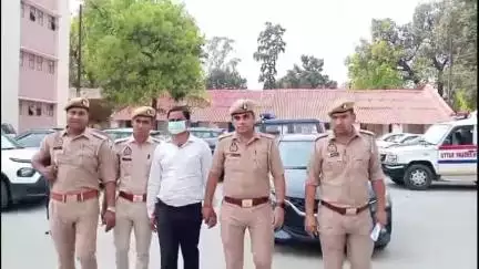 मुजरिया:लूट के मामले में फरार चल रहे आरोपी को पुलिस ने किया गिरफ्तार