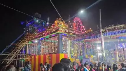 இளையாங்குடி: முள்ளியரேந்தல் கிராமத்தில் பொட்டியம்மன் கோவில் கும்பாபிஷேகம் சிறப்பாக நடைபெற்றது
