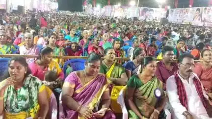 உத்திரமேரூர்: மானாமதியில் காஞ்சிபுரம் தெற்கு மாவட்ட திமுக சார்பில் தமிழக முதல்வர் பிறந்த நாள் விழா பொதுக்கூட்டம் நடைபெற்றது