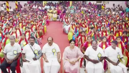 குன்றத்தூர்: குன்றத்தூரில் உள்ள தனியார் திருமண மண்டபத்தில் கர்ப்பிணி தாய்மார்களுக்கு சமுதாய வளைகாப்பு விழா- அமைச்சர் பங்கேற்பு