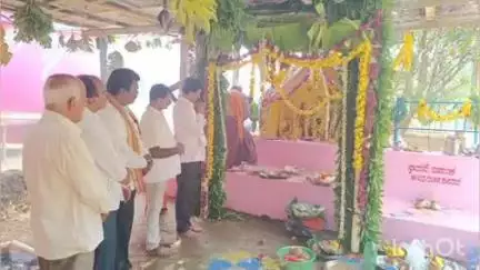 ಸಿದ್ಧಾಪುರ: ಅಬ್ಬಿಗದ್ದೆಯ ನಾಗಚೌಡೇಶ್ವರಿ ದೇವರ ವಾರ್ಷಿಕ ಪೂಜೆಯಲ್ಲಿ ಶಾಸಕ ಭೀಮಣ್ಣ ನಾಯ್ಕ ಭಾಗಿ