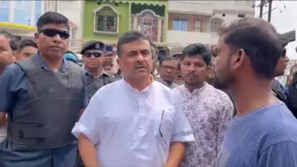 কালিয়াচক ২: হাইকোর্টের অনুমতি পেয়ে মোথা বাড়ি গেলেন রাজ্যের বিরোধী দলনেতা শুভেন্দু অধিকারী