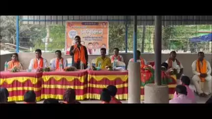 পিংলা: পিংলায় বিজেপি কর্মীদের পরিচিত পর্ব ও সম্মেলন হোলো আজ,উপস্থিত জেলা সভাপতি তন্ময় দাস