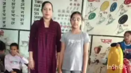 बमसन: टपरे आंगनबाड़ी केंद्र में पोषण पखवाड़ा के तहत कार्यक्रम का आयोजन किया गया