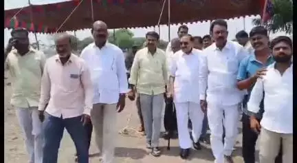 ఎల్కతుర్తి: ఎల్కతుర్తి– చింతలపల్లిలో BRS సభ ఏర్పాట్లను పరిశీలించిన మాజీ ఎంపీ కెప్టెన్ వి ల‌క్ష్మీ కాంతారావు
