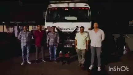 पारनेर: खडकवाडी येथे अवैध वाळू वाहतूक करणाऱ्यांवर गुन्हे शाखेची कारवाई