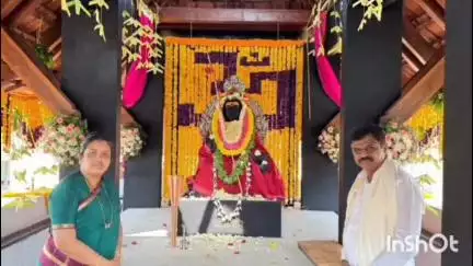 ತರೀಕೆರೆ: ಪಟ್ಟಣದಲ್ಲಿ ಆದಿಶಂಕರಾಚಾರ್ಯ ವೃತ್ತ ಲೋಕಾರ್ಪಣೆಗೊಳಿಸಿದ ವಿಧುಶೇಖರ ಭಾರತಿ ಸ್ವಾಮೀಜಿ, ಶಾಸಕ ಶ್ರೀನಿವಾಸ್ ಭಾಗಿ