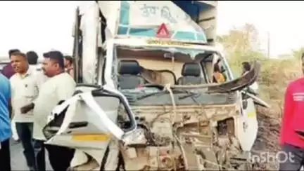 माढा: चिंचगाव येथे एकामागे एक जाणाऱ्या ३ वाहनांची धडक; सहा जण जखमी