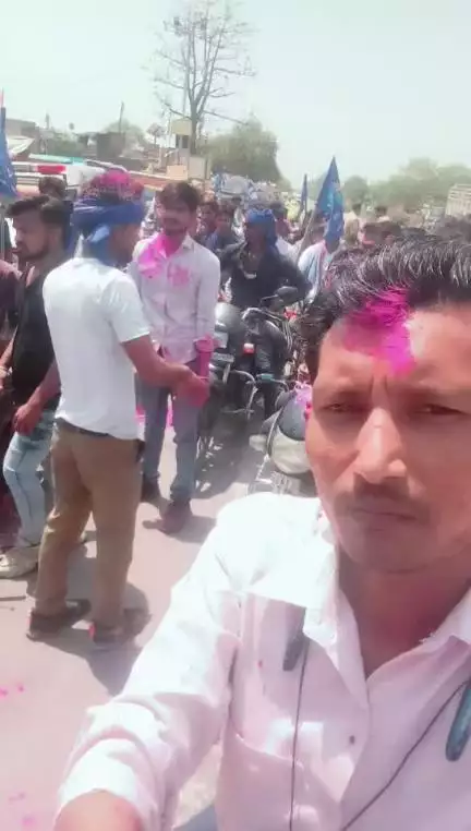 attriya mein doctor bheemrav Ambedkar ki jayanti bahut dhumdham se manae gai