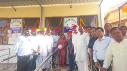जायल: राज्यमंत्री डॉ. मजू बाघमार ने जायल में निशुल्क दवा वितरण केंद्र का किया लोकार्पण