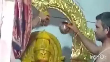సైదాపూర్: లస్మన్నపల్లి శ్రీ అభయాంజనేయ స్వామి దేవాలయంలో మండల అభిషేక కార్యక్రమాలు