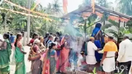 ಮುಂಡಗೋಡ: ಇಂದಿರಾನಗರಕೊಪ್ಪದ ಮಾತಂಗಿ ದೇವಿ ಮೂರ್ತಿ ಪ್ರತಿಷ್ಠಾಪನಾ ಕಾರ್ಯ ಸಂಪನ್ನ