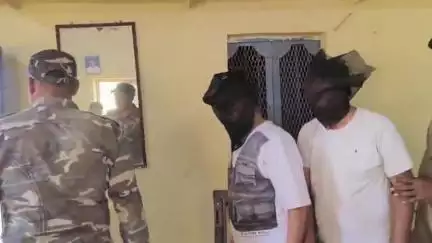 बरहरुवा: बरहरवा रेलवे स्टेशन पर 4.12 लाख रुपए के जाली नोट के साथ दो युवक गिरफ्तार