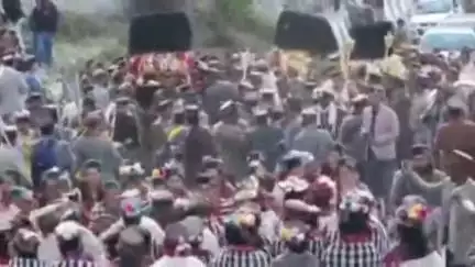 मोरंग: किन्नौर के रिब्बा गाँव के देवता कासुराजस ने धरतीलोक की सुख-शांति के लिए की पूजा-पाठ, लोगों को दिया आशीर्वाद