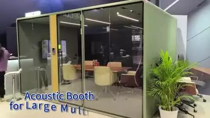 #Factory direct sales  #office pod factory  #meeting pod  #meeting booth #acoustic booth#office pod manufacture