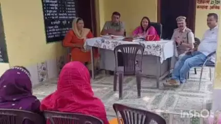 परागपुर: आंगनबाड़ी केंद्र मुहाला पंचायत गरली में पोषण पखवाड़े का आयोजन किया गया