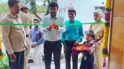 தாம்பரம்: சானிடோரியத்தில் செவித்திறன் குறை உடையோருக்கான அரசு நடுநிலைப் பள்ளியின் மாணவ மாணவியர்களுக்கான விடுதியை மாவட்ட ஆட்சியர் திறந்து வைத்தார்
