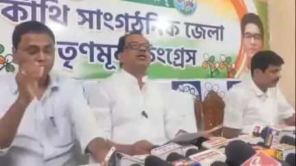 কাঁথি ১: দিদির দুত অ্যাপের মাধ্যমে বাংলার ভোট রক্ষা কর্মসূচি শুরু করলো তৃণমূল,আজ কাঁথিতে জানান সাংগঠনিক জেলা তৃনমূল সভাপতি