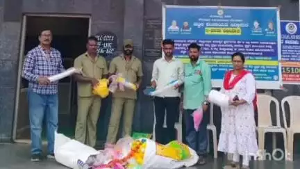ಸಿದ್ಧಾಪುರ: ಪಟ್ಟಣ ಪಂಚಾಯತ ವ್ಯಾಪ್ತಿಯಲ್ಲಿ ಏಕಬಳಕೆಯ ಪ್ಲಾಸ್ಟಿಕ್ ವಸ್ತುಗಳ ವಶ
