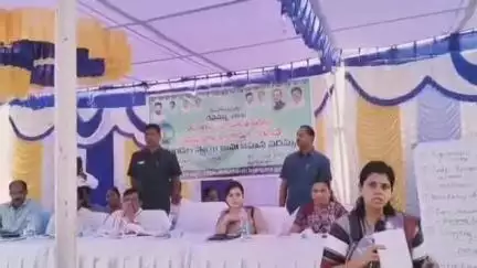 చింతపల్లి: భూ సమస్యల శాశ్వత పరిష్కారం కోసం ప్రభుత్వం భూ భారతి చట్టాన్ని తెచ్చింది: చింతపల్లిలో కలెక్టర్ ఇలా త్రిపాఠి