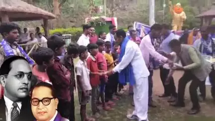 लातेहार BSP के द्वारा धूमधाम से मनाया गया संविधान निर्माता बाबा साहेब की 134वीं जयंती! #latehar #babasaheb #bsp