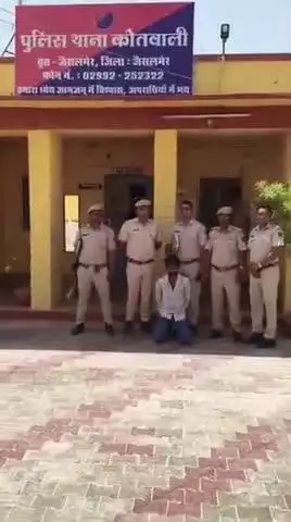 जिला पुलिस अधीक्षक जैसलमेर सुधीर चौधरी के निर्देशन में, पुलिस थाना कोतवाली जैसलमेर द्वारा ऑपरेशन खुलाशा के तहत बिजली घर के स्टोर से चोरी की वारदात में शरीक मुल्जिम को किया गिरफ्तार, विस्तृत अनुसंधान जारी