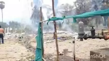 కైలాసపట్నం అగ్నిప్రమాదంలో గాయపడిన మరోక వ్యక్తి శనివారం మృతి, పదికి పెరిగిన మృతుల సంఖ్య